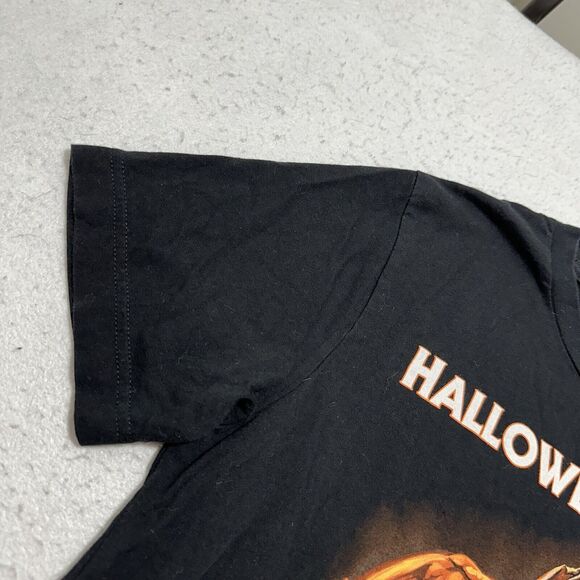 Return of the Living Dead Men Medium Halloween Too Pumpkin Skull Graphic T Shirt - Picture 5 of 11